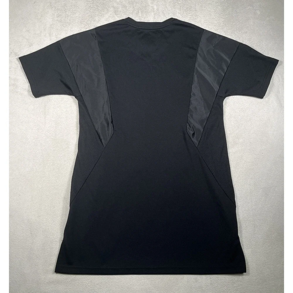 Nike Air Jordan Mens Flight T-Shirt Size Small S Black Mesh Short Sleeve Tee
